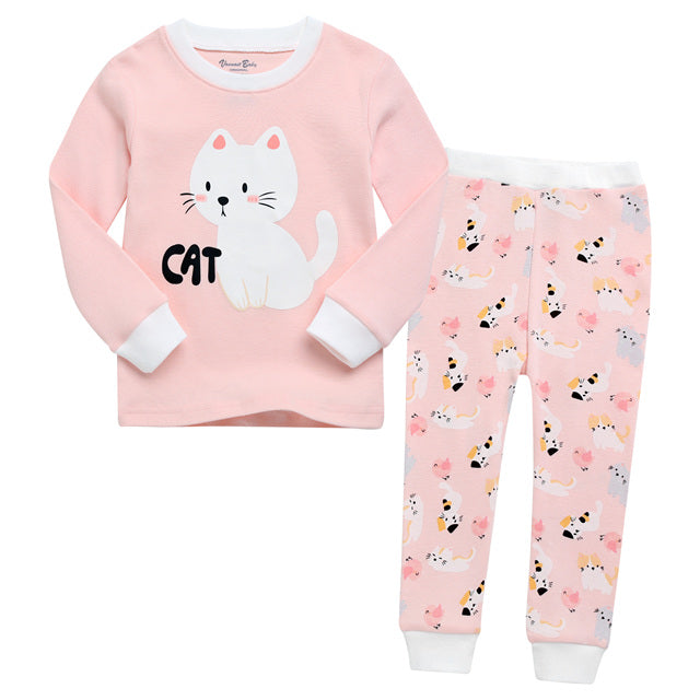 Bebe Cat Long Sleeve Pajama