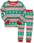 Christmas Noel Green Long Sleeve Pajama