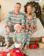 Christmas Noel Green Long Sleeve Pajama