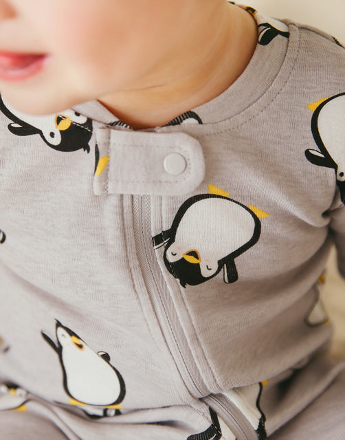 Bebe Penguin Baby Footed Sleepers