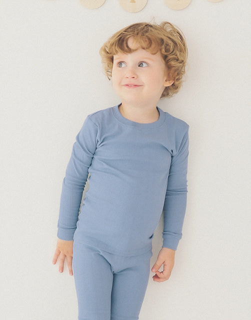 Punching Blue Long Sleeve Pajama