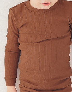 Punching Brown Long Sleeve Pajama