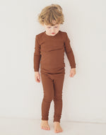 Punching Brown Long Sleeve Pajama