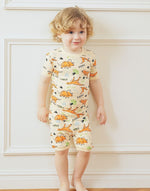 Picnic Dinosaur Short Sleeve Pajamas