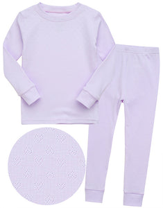 Punching Heart Light Purple Long Sleeve Pajama (Copy)