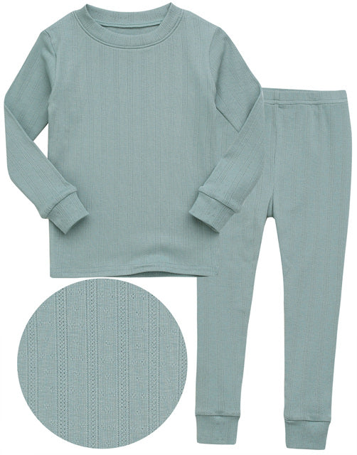 Punching Mint Long Sleeve Pajama