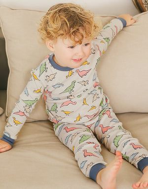 Dino Time Long Sleeve Pajama