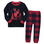 Christmas Merry Moose Long Sleeve Pajama