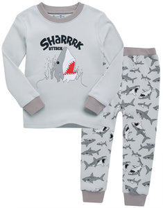 Big Shark Long Sleeve Pajama