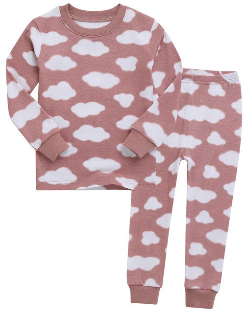 Indi Pink Cloud Modal Long Sleeve Pajama