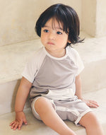 Grey Bamboo Baby Romper