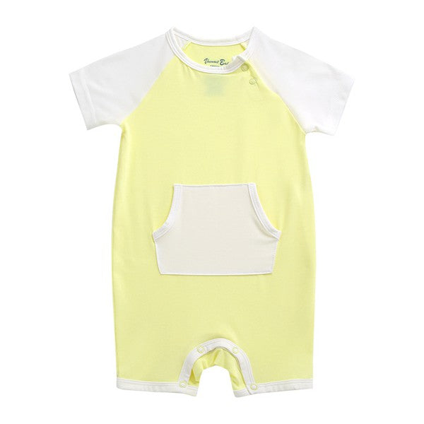 Lemon Bamboo Baby Romper