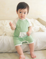 Lime Bamboo Baby Romper