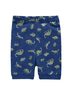 Wild Dino Short Sleeve Pajamas