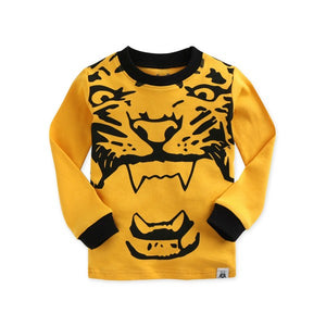 Wild Tiger Long Sleeve Pajama - Go PJ Party