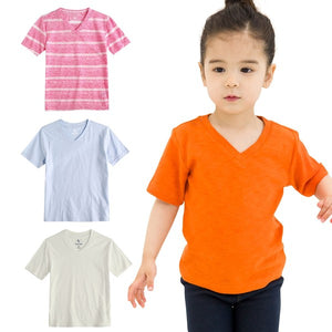 Pink Short Sleeve Vneck Tshirt - Go PJ Party