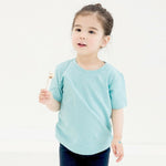 Aqua Short Sleeve Round Neck Tshirt - Go PJ Party