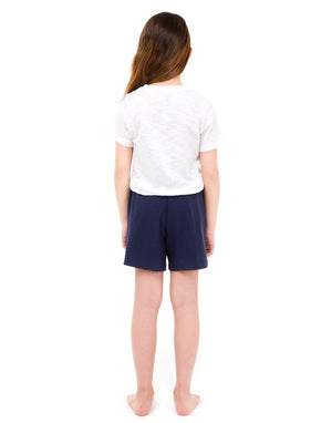 Navy Cotton Shorts - Go PJ Party