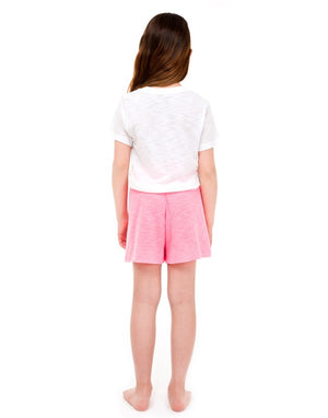 Pink Cotton Shorts - Go PJ Party