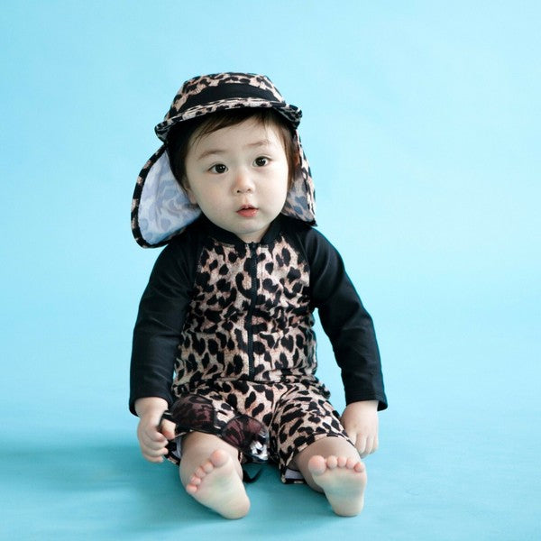Tasha Baby 3/4 Sleeve Swimsuit - Go PJ Party