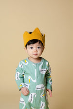 Mint Duck Baby Bodysuit - Go PJ Party