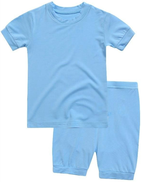 Colorful Sky Short Sleeve Pajamas - Go PJ Party