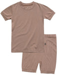 Colorful Brown Short Sleeve Pajamas - Go PJ Party