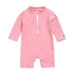 Pink UV Baby 3/4 Sleeve Swimsuit