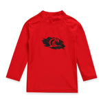 Surfer Red Rash Guard Top