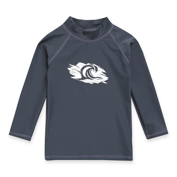 Surfer Deep Grey Rash Guard Top