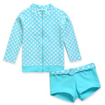 Ocean Dot Sky Two Piece Swimsuit