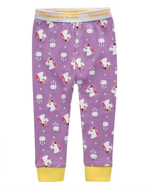 Dream Unicorn Purple Long Sleeve Pajama - Go PJ Party