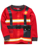 Firefighter Long Sleeve Pajama - Go PJ Party