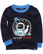 Hello Space Long Sleeve Pajama - Go PJ Party