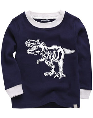 Hunter Dino Navy Long Sleeve Pajama - Go PJ Party