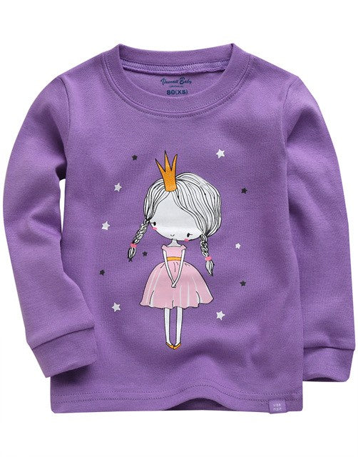 Princess Purple Long Sleeve Pajama - Go PJ Party