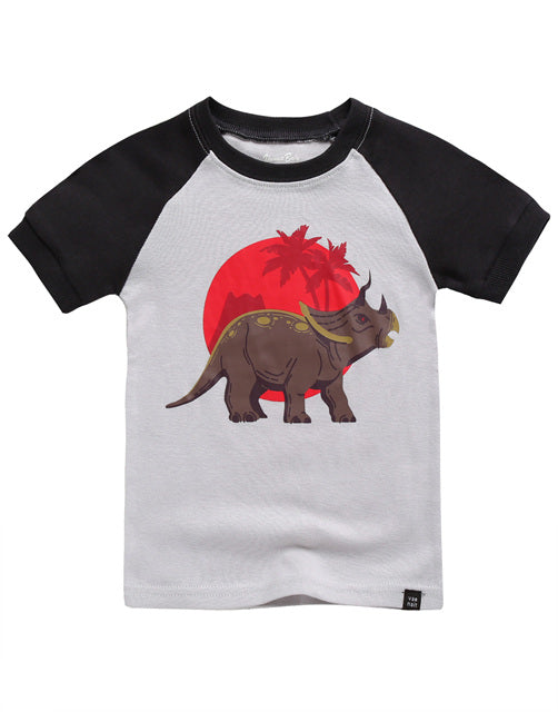 Summer Dino Short Sleeve Pajamas