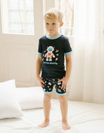 Space Boy Short Sleeve Pajamas