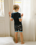 Space Boy Short Sleeve Pajamas