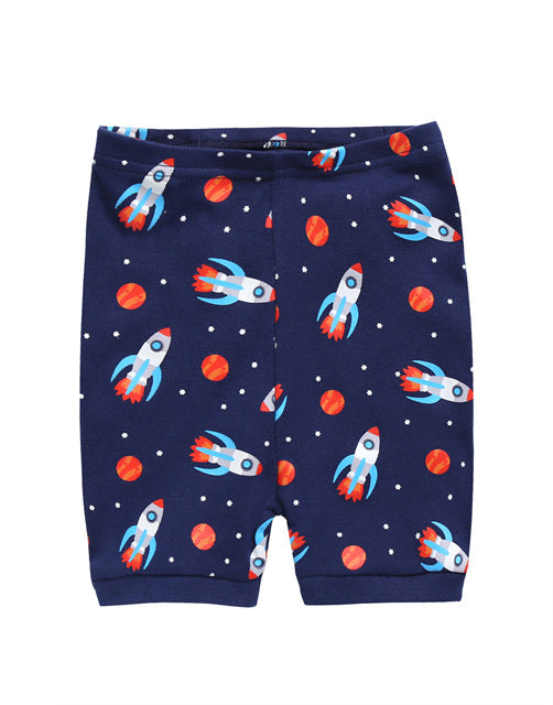 Rocket Fire Short Sleeve Pajamas