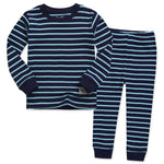 Color Pen Navy Mint Long Sleeve Pajama