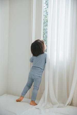 Cozy Knit Mint Long Sleeve Pajama