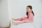 Cozy Knit Pink Long Sleeve Pajama