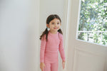 Cozy Knit Pink Long Sleeve Pajama