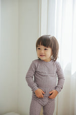 Cozy Knit Grey Long Sleeve Pajama