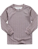 Cozy Knit Grey Long Sleeve Pajama