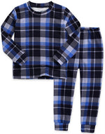 Tartan Check Navy Long Sleeve Pajama