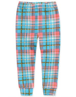 Tartan Check Mint Long Sleeve Pajama