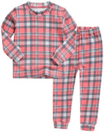 Tartan Check Indi Pink Long Sleeve Pajama