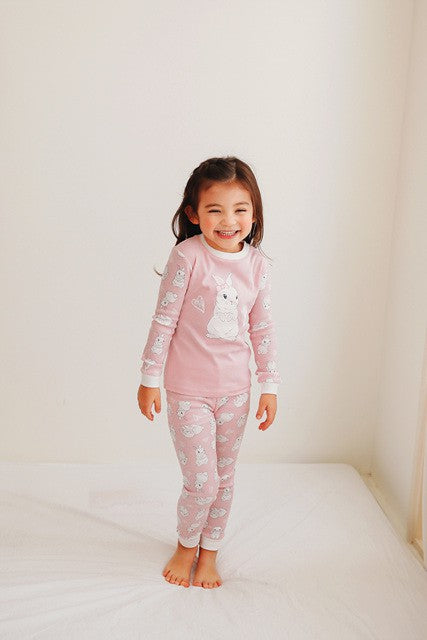 Cozy Rabbit Long Sleeve Pajama